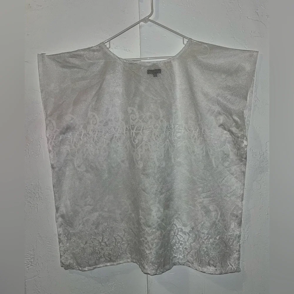 Ana & Rose White Lace Beach Cover Up